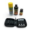 Image 1 : Assorted Cleaning Solvents and Oil, Choke Tube Carrier