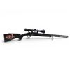 Image 1 : Traditions Buckstalker XT .50Cal Single Shot Black Powder Rifle Black 24" Barrel With 3-9X40 Scope,