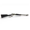 Image 1 : Canuck Wrangler Jurassic Brushed Nickel Lever Action Rifle .44 Magnum 18.5" Barrel Laminate Stk, New