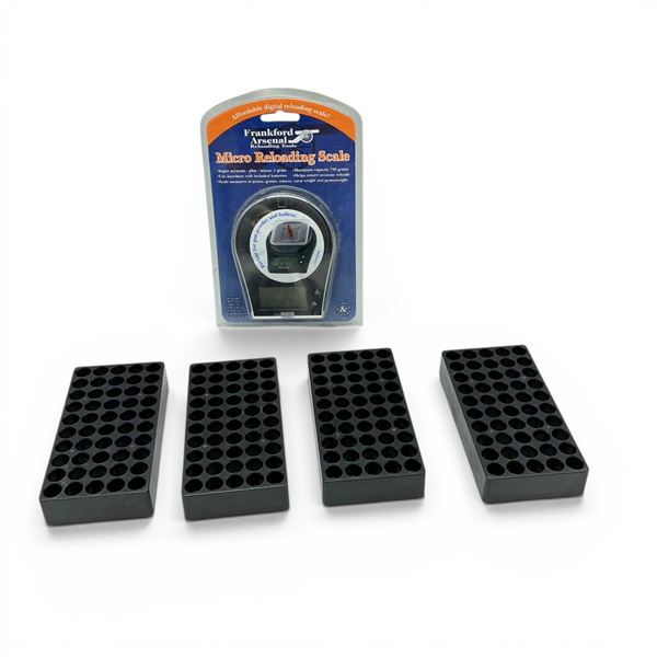Frankford Arsenal Micro Reloading Scale and Ammo Blocks X 4