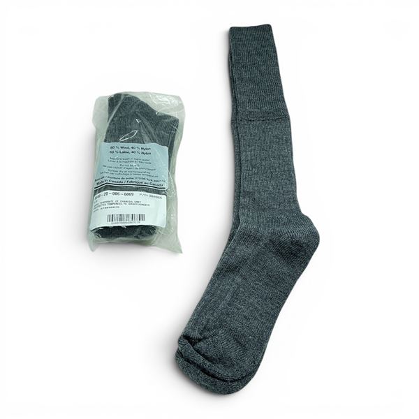Temperate Socks, Charcoal Grey Size Large X 2 Qty