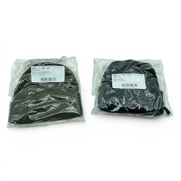 Knit Toque, One Size, One in Green, One in Black