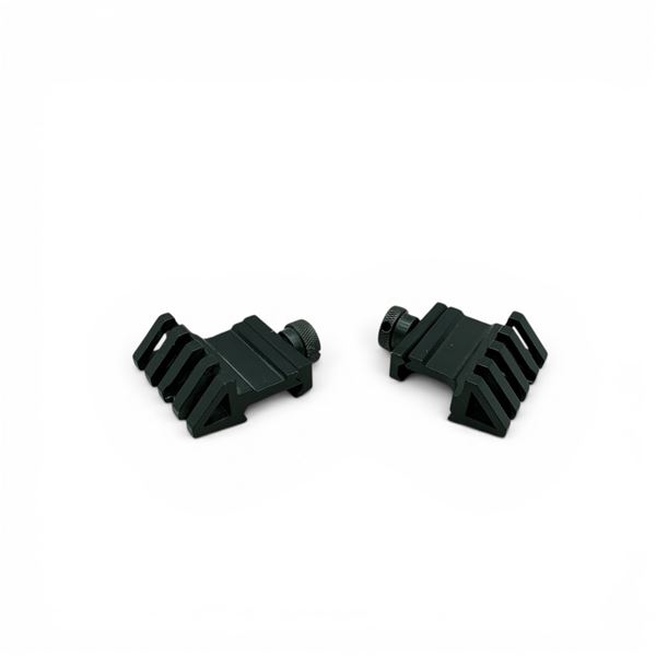 45* Picatinny Rail Mounted Offset Rails X 2