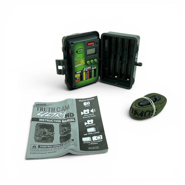 Primos Truth Cam Ultra HD Series with Mounting Strap