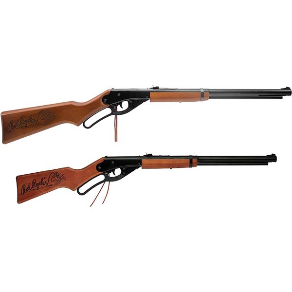 Daisy Red Ryder Heritage 2 Pack Lever Action .177 Caliber BB Air Rifles 350 FPS, New