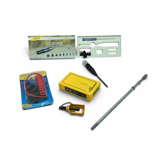 Speed Timer 3000, New, Marine Kill Switch, New Laser Bore Sighter for .17 to 50 Cal and CF 5.56m BFA