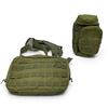 Image 1 : Water Bottle Holder and  Molle Bag, 12" X 8" X 2"