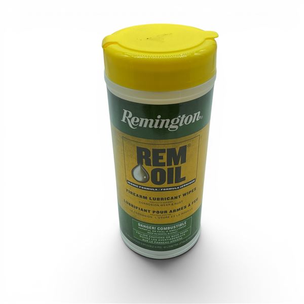 Remington Rem Oil Firearm Lubricant Wipes, New