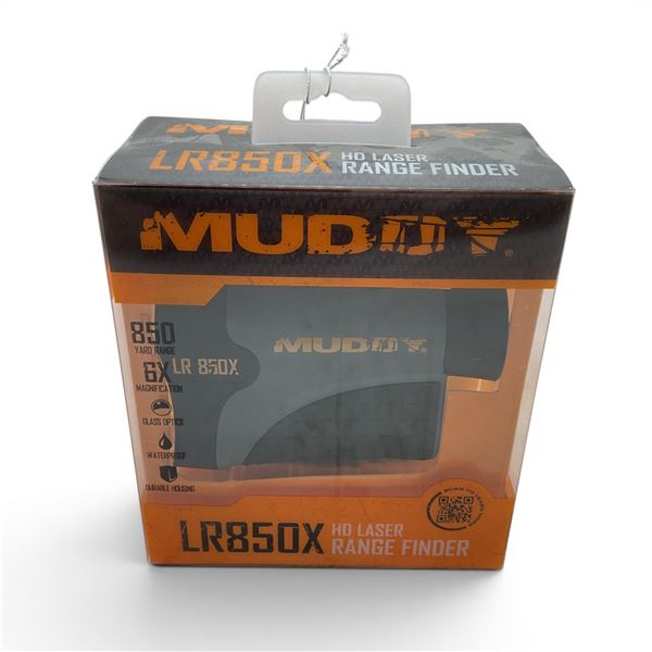 Muddy LR850X HD Laser Range Finder, 6x Magnification, New