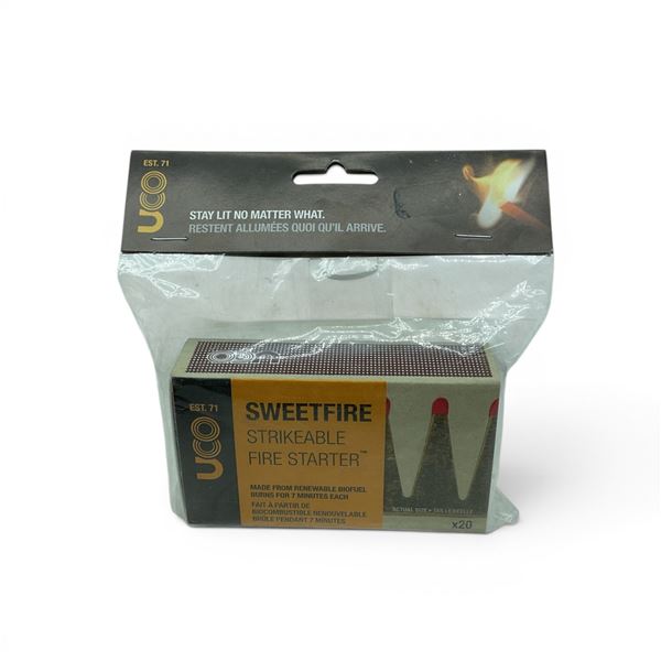 UCO Sweetfire Strikeable Fire Starter, New