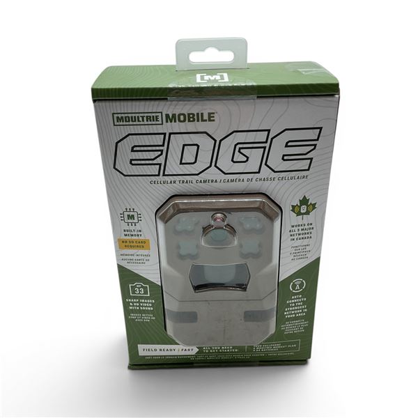 Moultrie Mobile Edge 33MP Cellular Trail Camera, New
