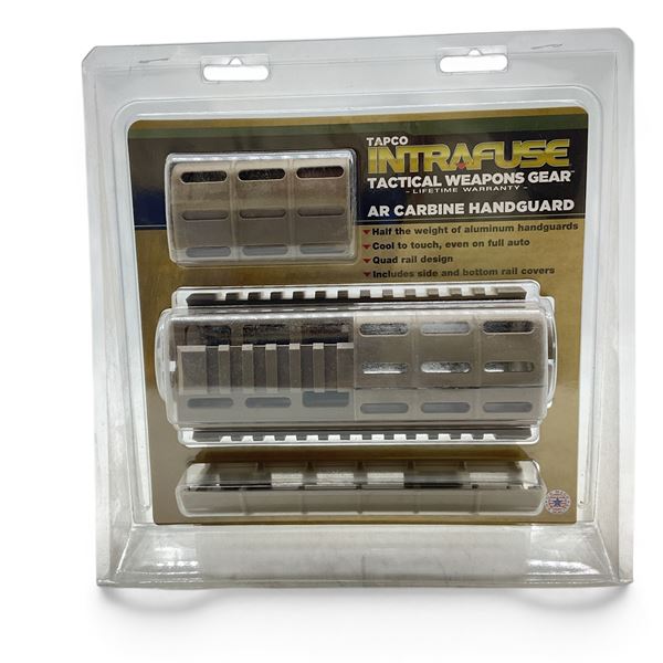 Tapco Intrafuse AR15 Carbine Handguard, Dessert Eagle