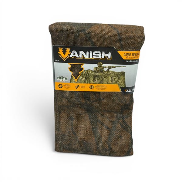 Allen Vanish 12ft X 54in Camo Burlap, New