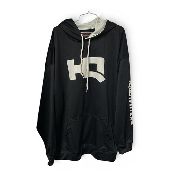 HQ Outfitters Black Hoodie, Size 2X Large, New