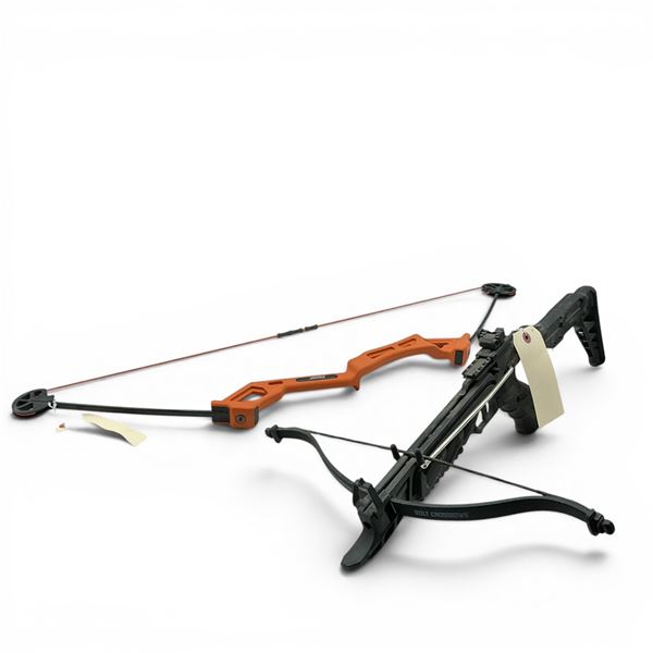 Bear Archery Valiant Bow and Bolt Crossbow Bow, Please see Pic for the Sight Attached on Bolt, etc