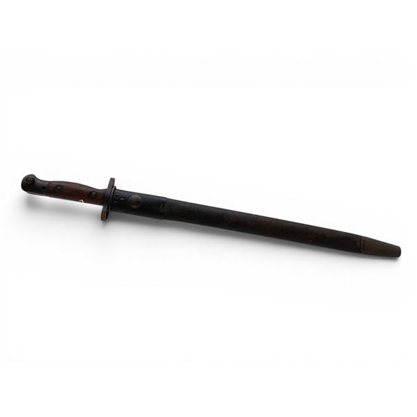 Lee Enfield No1MkIII P1907 Bayonet With Scabbard