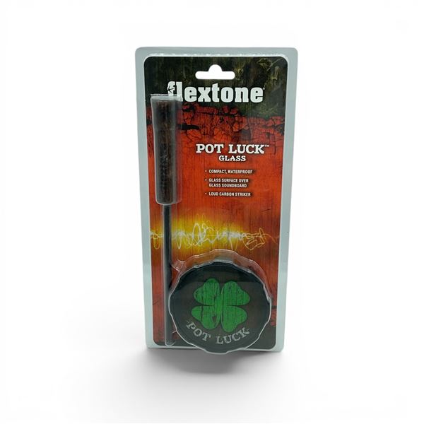 Flextone Pot Luck Glass Turkey Call, New
