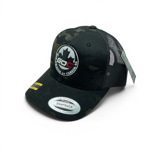 Gun Owners of Canada OSFM Camo Mesh Hat, New