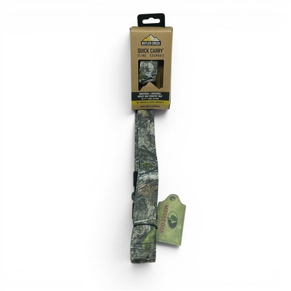 Butler Creek Universal Mossy Oak Country DNA Rifle Sling with Swivels, New