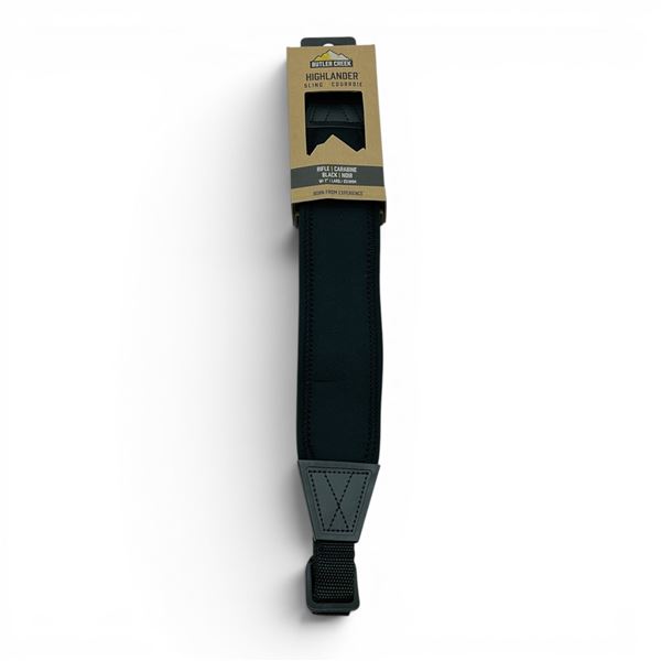 Butler Creek Highlander Black Rifle Sling, New