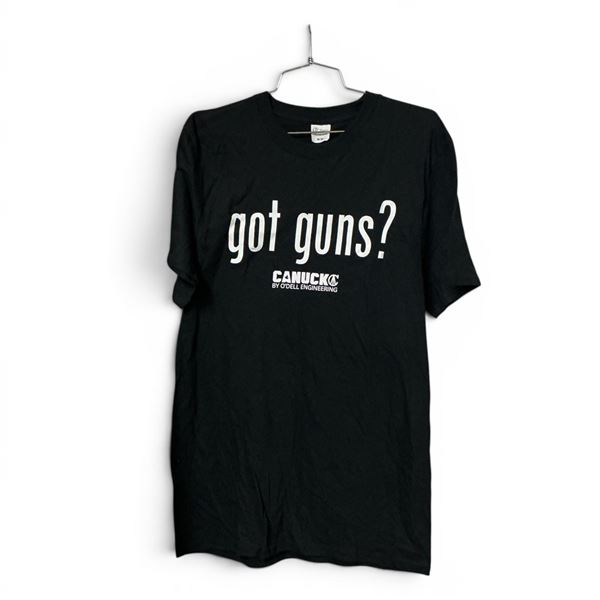Got Guns? Black Medium T-Shirt, New