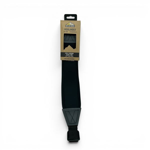 Butler Creek Highlander Black Rifle Sling, New