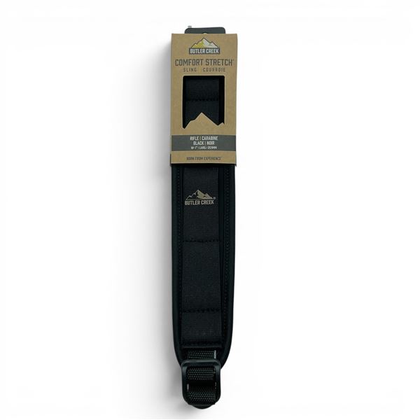 Butler Creek Comfort Stretch Black Rifle Sling, New