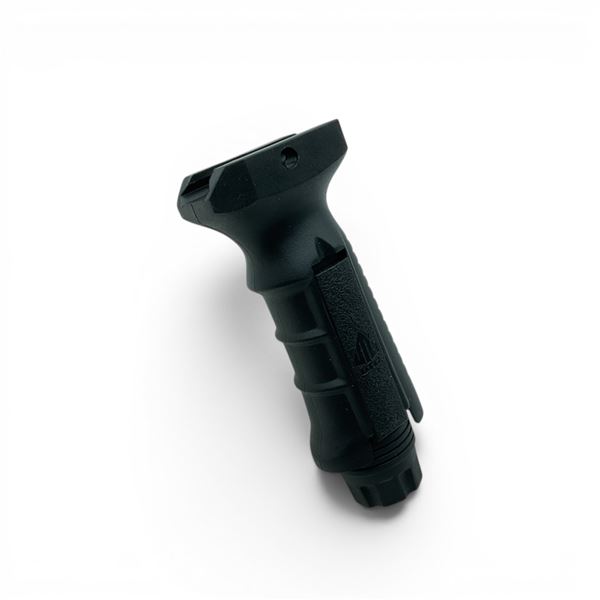 UTG Vertical Ergonomic Finger Groove Ambidextrous Picatinny Black Foregrip