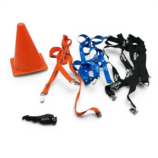 Lanyards X10, Ardent Rigger Clippers and Pylon