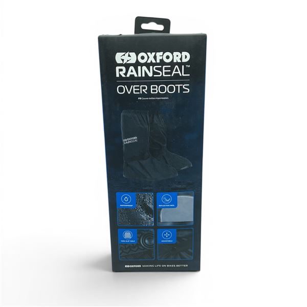 Oxford Rainseal Water Proof Adjustable Over Boots, Size Large (44-47), New