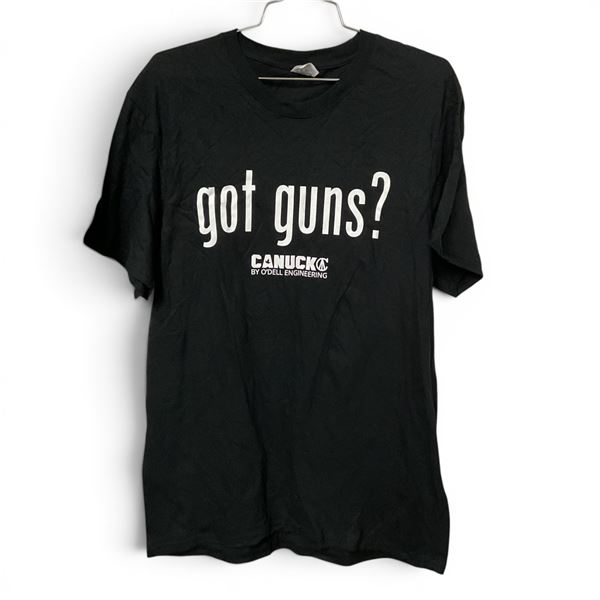 Got Guns? Black Medium T-Shirt, New