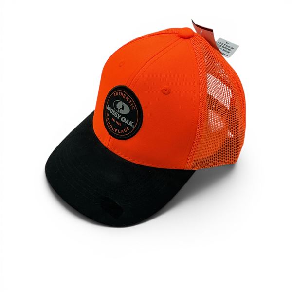Mossy Oak OSFM Mesh Orange Hat, New