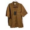 Image 1 : Beretta Tan Button Up Collar 3XL T-Shirt, New