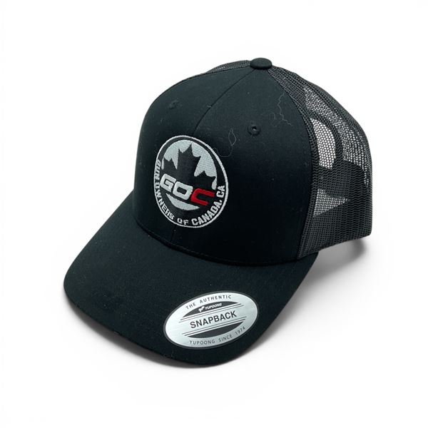 Gun Owners Of Canada OSFM Mesh Black Hat, New