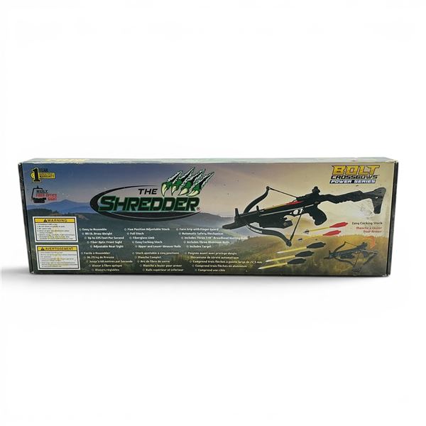 Bolt Crossbows The Shredder Five Position Adjustable Stock Crossbow