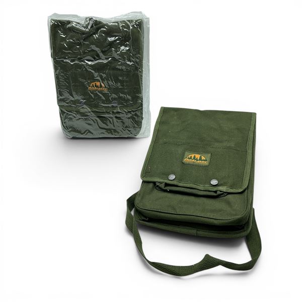 EMB Olive Map Case Bag X2