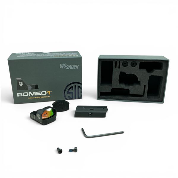 Sig Sauer Romeo I 1 X 30 mm 3 MOA Red Dot Optic