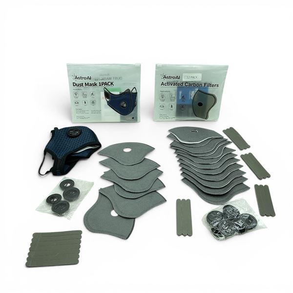 Astro AI Dust Mask and Activated Carbon Filters 12 Pack
