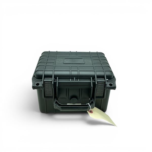 Lockable Foam Lined Pistol Magazine Case, 10" X 7 1/2" X 6"