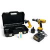 Image 3 : DeWalt 12 Volt Drill/ Flashlight Combo with Case, Charger and 2 Batteries