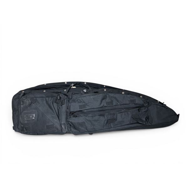 Tactical 47" Padded Drag Bag in Black