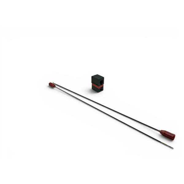 J. Dewey Fiber Glass Cleaning Rods for 30 Cal and 22 Cal and AR Vise Block