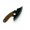 Image 2 : Fixed 5" Blade Knife with Wood Handle, New