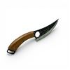 Image 2 : Fixed 6" Blade Kitchen Knife with Wood Handle, New