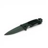 Image 1 : Folding 3 3/4" Blade Pocket Knife  with Belt Cutter and Glass Breaker
