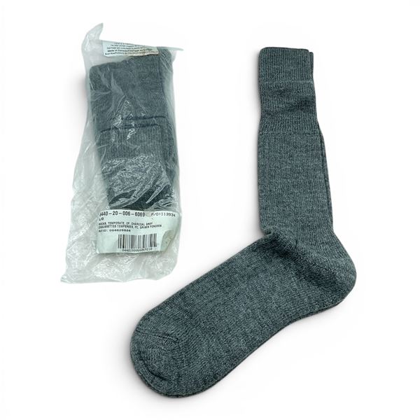 Temperate Socks, Charcoal Grey Size Large X 2