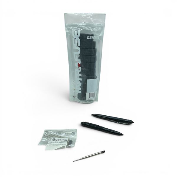 Tapco Intrafuse AR Magazine Dust Covers X 10, Tactical Pens and 6 Ink Refills