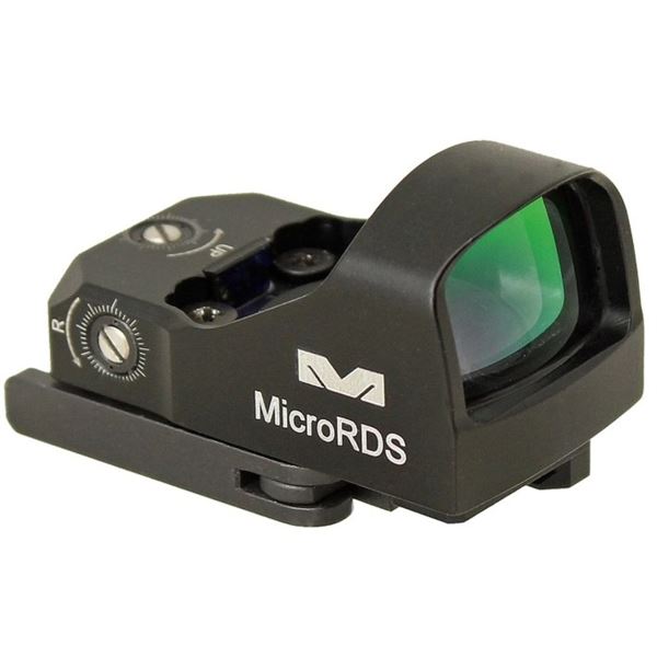 MeproLight Micro RDS with Quick Release and Back Op Night Sights Glock MOS Adapter, New