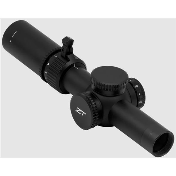 Zero Tech Vengeance 1 - 6X 24 mm IR Optic with RAR MOA- 0.5 MOA Reticle, New