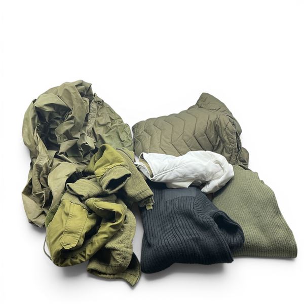 Fleece Sweater Size 7648, Extreme Cold Balaclava, Black Sweater, ODG Sweater Size XXXXL, Coat Liner